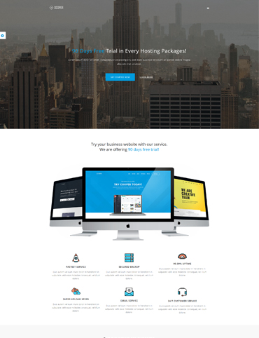 Landing Page Text Animation